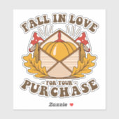 Sticker Petite Entreprise d'Automne (Feuille)