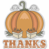 Sticker Petite Entreprise d'Automne (Devant)