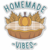 Sticker Petite Entreprise d'Automne (Devant)