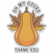 Sticker Petite Entreprise d'Automne (Devant)