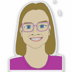 Sticker petite fille