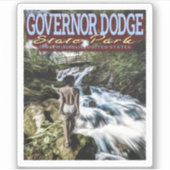STICKER PETITE FILLE - GOVERNOR DODGE STATE PARK - IOWA (Devant)