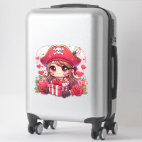 Petite fille pirate de Valentine's mignonne Anime