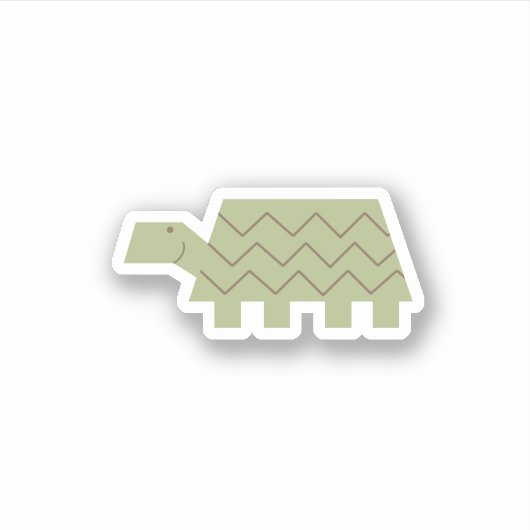 Sticker Petite tortue (Devant)