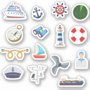 Sticker Petits capitaines : Merveilles nautiques