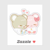 Sticker petits petits sucres (Feuille)