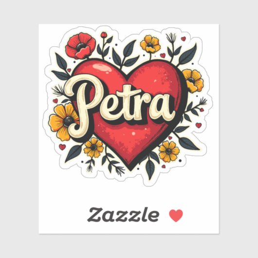 Sticker Petra 1 (Feuille)