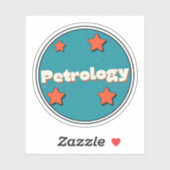 Sticker Pétrologie (Feuille)