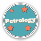 Sticker Pétrologie (Devant)