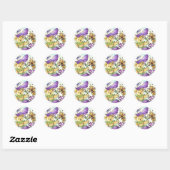 Sticker Petunia Teddy (Feuille)