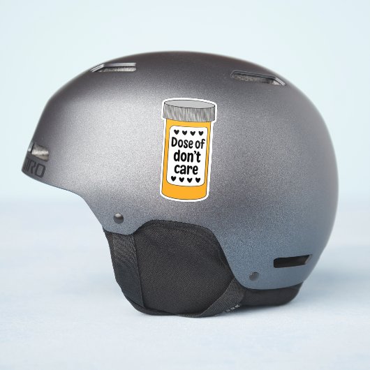 Sticker peu importe (Côté casque)