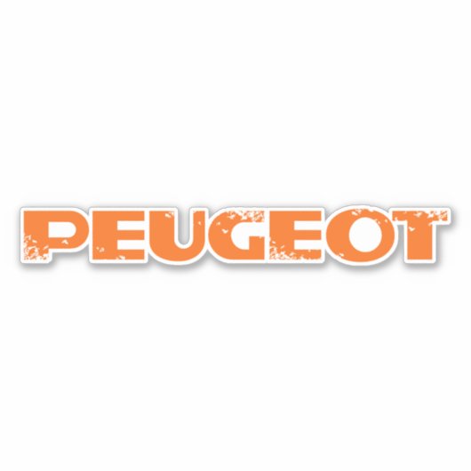 Sticker Peugeot classique (Devant)