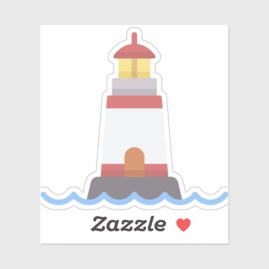 Sticker Phare (Feuille)