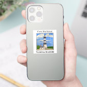 Sticker Phare, cap Hatteras, rivage national (Téléphone)