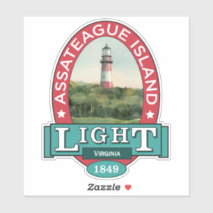 Sticker Phare d'Assateague Island