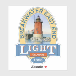 Sticker Phare de Breakwater East End