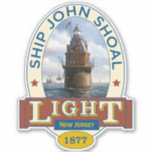 Sticker Phare de Ship John (Devant)