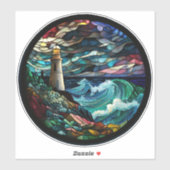Sticker Phare en verre tendu (Feuille)
