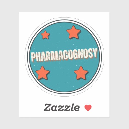 Sticker Pharmacognosie (Feuille)