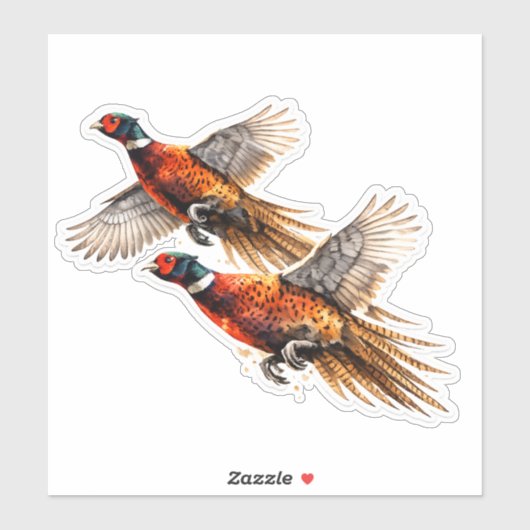 Sticker Pheasant Season (Feuille)