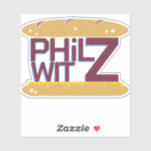 STICKER PHILADELPHIE AVEC (Feuille)