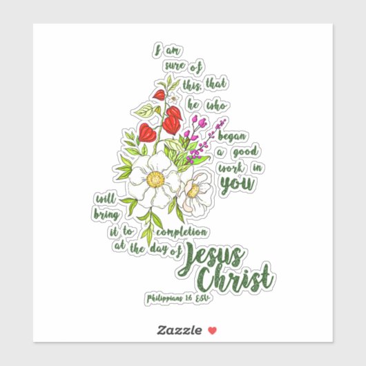 Sticker Philippiens 1:6 (Feuille)