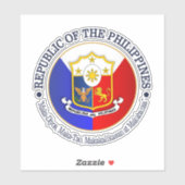Sticker Philippines (Feuille)