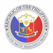 Sticker Philippines (Devant)