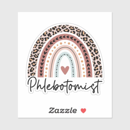 Sticker Phlébotomiste (Feuille)