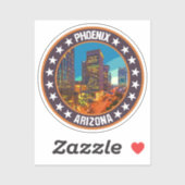 Sticker Phoenix (Feuille)