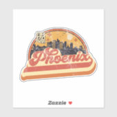 Sticker Phoenix, Arizona (Feuille)
