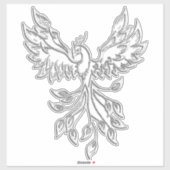 Sticker Phoenix augmente (Feuille)