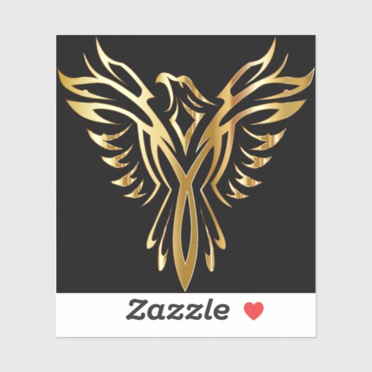 Sticker Phoenix Custom-Cut Vinyl (Feuille)