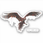 Sticker Phoenix Flying Graphic (Devant)