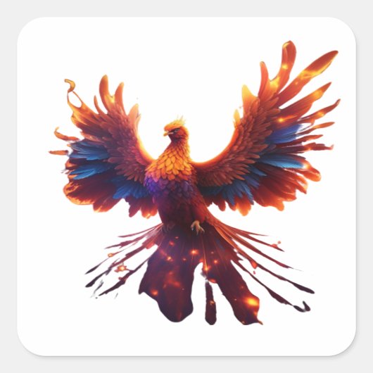 Sticker Phoenix Majestic (Devant)
