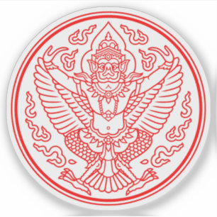Sticker Phoque Garuda de Siam (Thaïlande)