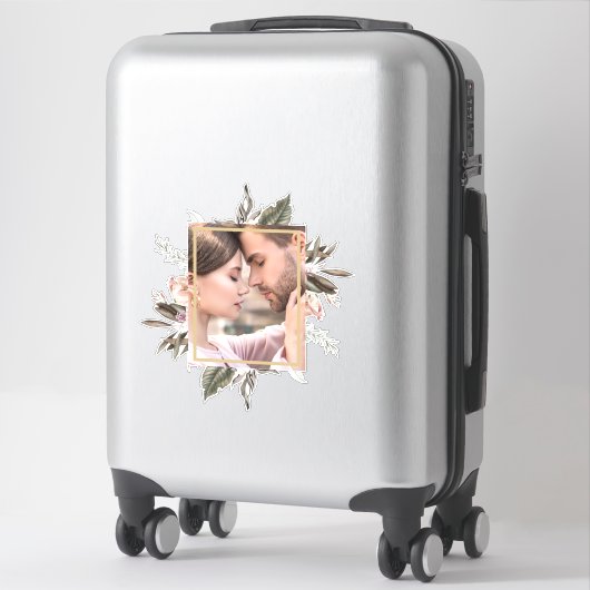 Sticker Photo botanique simple (Sur valise)