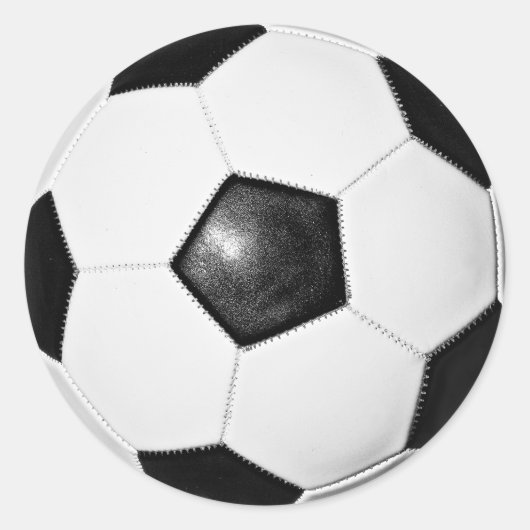 Sticker photo de balle de football (Devant)