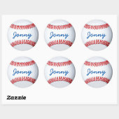 Sticker photo de baseball personnalisé (Feuille)