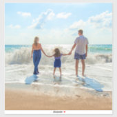 Sticker Photo de Custom (Feuille)