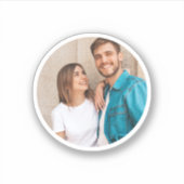 Sticker Photo de famille Journal Bouteille d'eau Ordinateu (Devant)