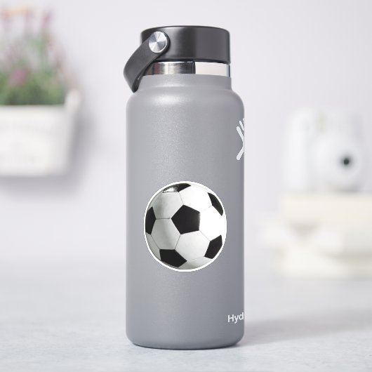 Sticker photo de la balle de football (HydroFlask)