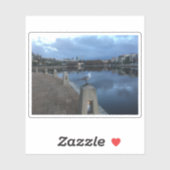 Sticker Photo de mouette (Feuille)