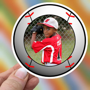 Sticker Photo de sport de baseball