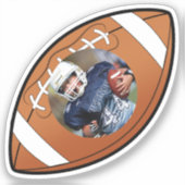 Sticker Photo de sport de football (Recto)