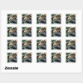 Sticker photo de tigre (Feuille)