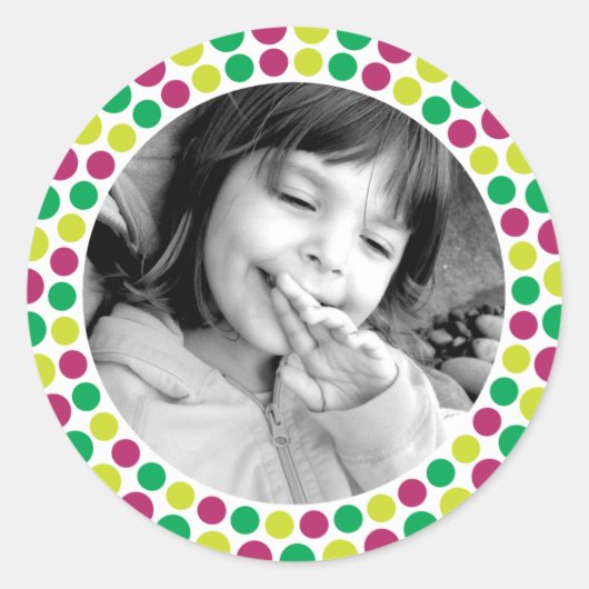 Sticker photo de vacances Joyeux et brillant 2010 (Devant)