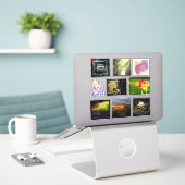 Sticker Photo d'Écriture (Ordinateur portable sur le bureau)
