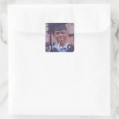 Sticker Photo Graduate Étiquette pour Graduate (Sac)