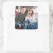 Sticker photo Joyeux Noël à la main (Sac)